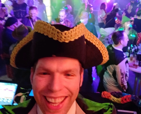 DJ Karnval - Arne Winter auf einer Karnevals-DJ Party in Gummersbach