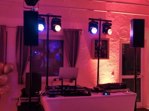 DJ Technik Paket für Goldhochzeit DJ Arne Winter Goldhochzeit im Oberbergischen nahe Siegen